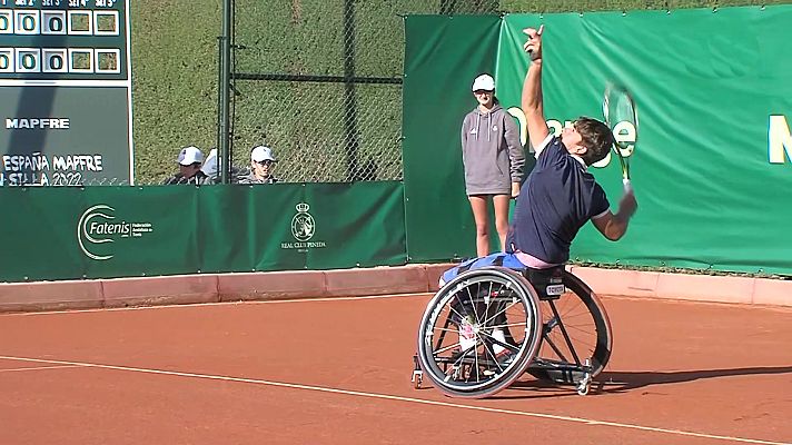 Deportes Paralímpicos - Tenis en silla de ruedas - Campeonato de España masculino. 1ª Semifinal