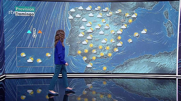 El tiempo - Intervalos de viento fuerte en el noroeste de Galicia al final del día