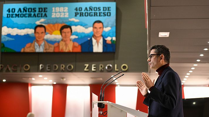 Telediario Fin de Semana - PSOE y PP mantienen la tensión en vísperas del Pleno del TC