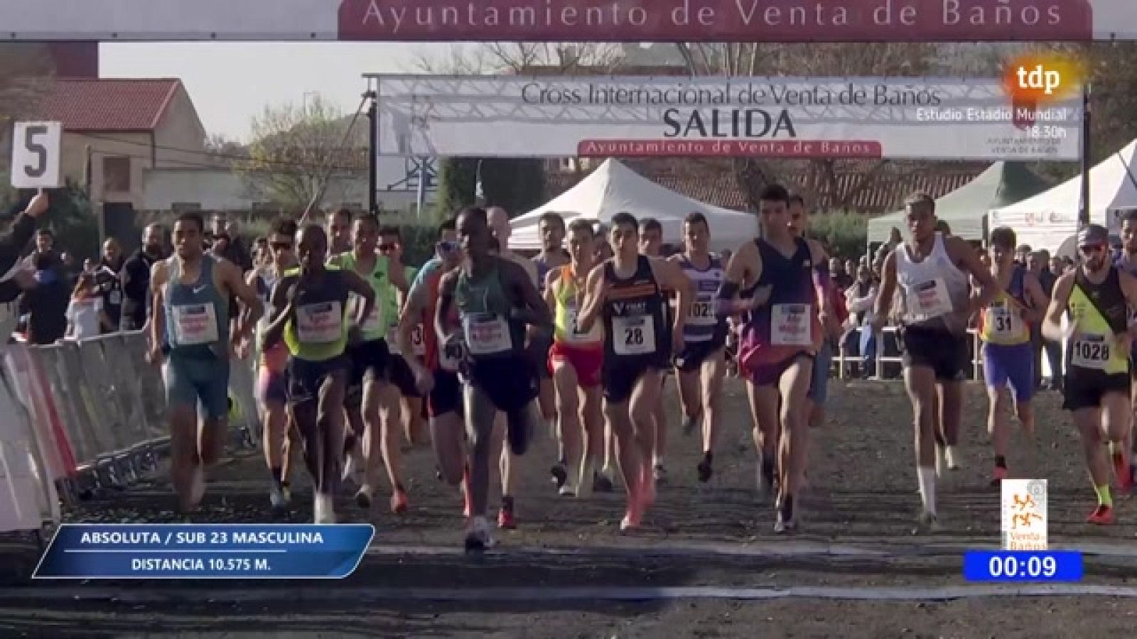 Cross Internacional Venta de Baños - Carrera Senior masculina - ver ahora