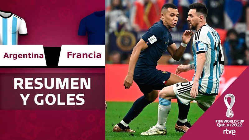 Argentina - Francia: resumen y goles