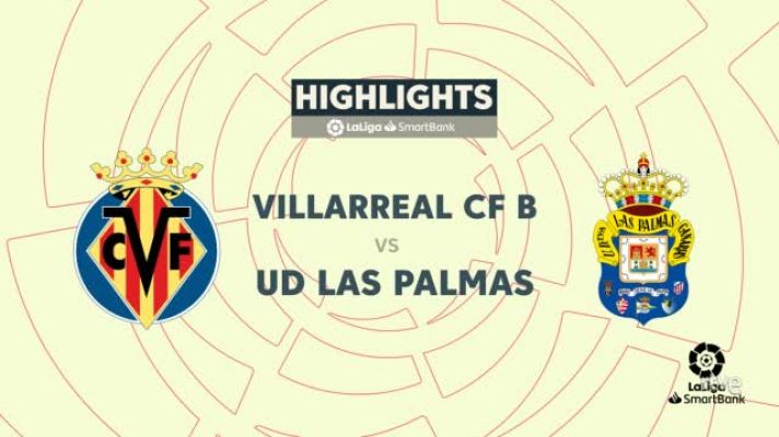 Resúmenes de LaLiga - Villarreal B-Las Palmas: resumen del partido, 21ª jornada