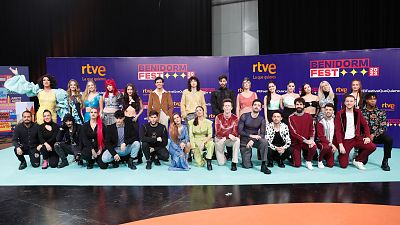 Presentacin de las 18 canciones del Benidorm Fest 2023