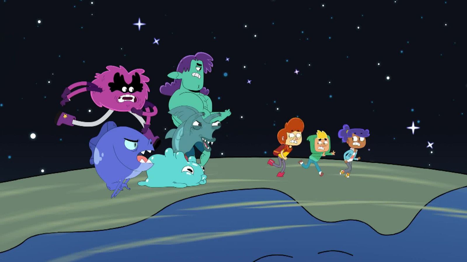 Estos inquilinos son una ruina - Ollie y los monstruos | Ver