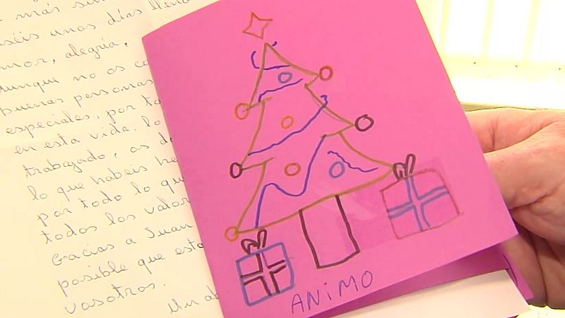 Aluvión de cartas a los mayores de una residencia de Pontevedra para combatir la soledad