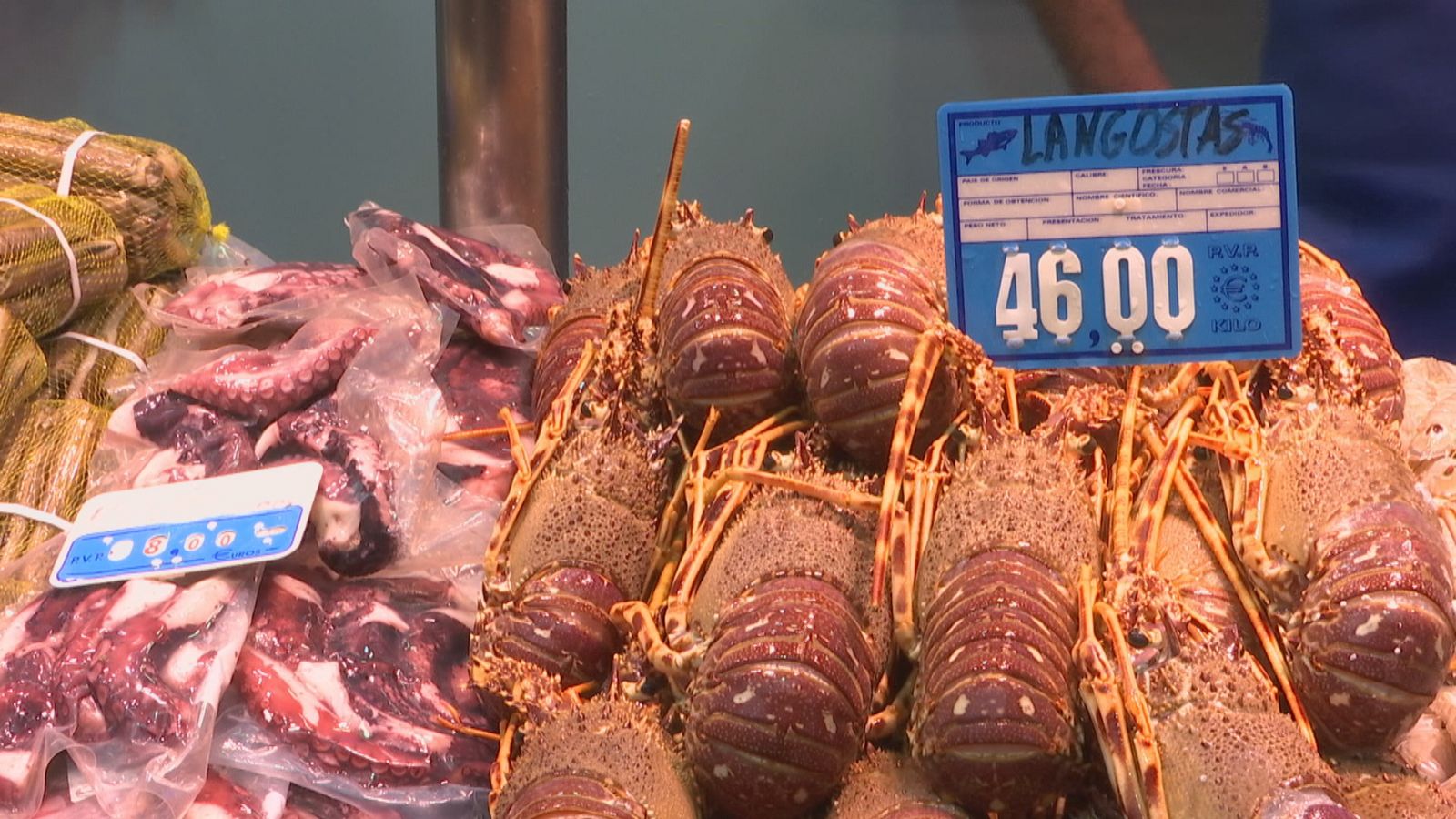 El precio del marisco en Navidad - Ver ahora