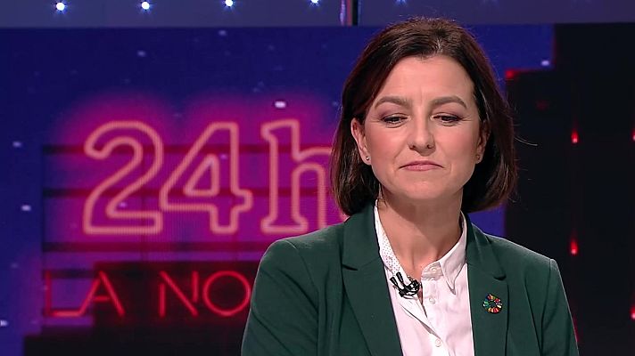 La noche en 24h - Eva Granados (PSOE): "Los vocales conservadores están actuando con una lógica que coincide con los intereses del PP"