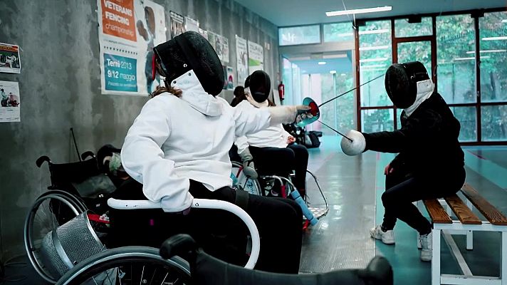 Mujer y deporte - FEDDF Raquel Talens y Ainhoa Eizaguirre - Esgrima