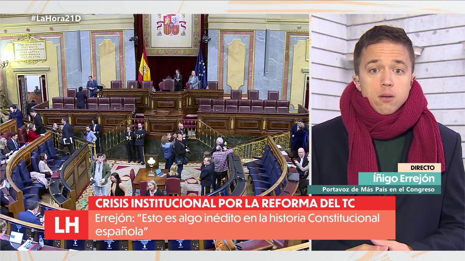 La hora de La 1 - La hora política - 21/12/22 - ver ahora