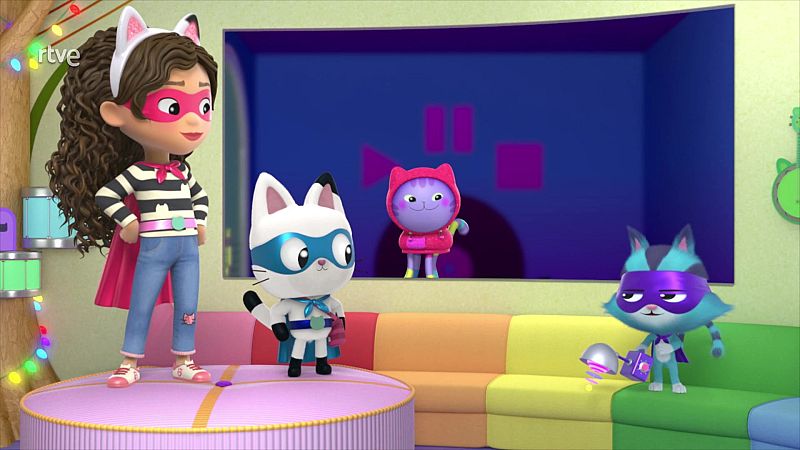 Dollhouse defenders - La casa de muñecas de Gabby en inglés | Watch