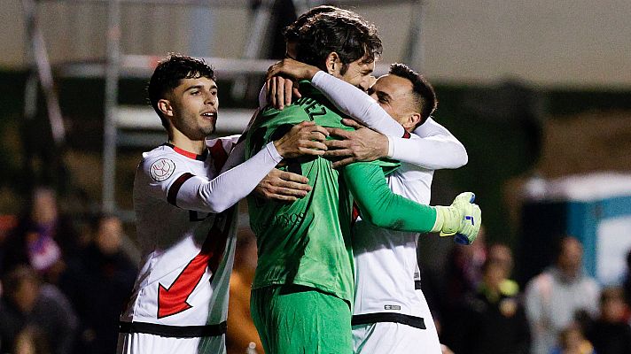 Telediario 1 - El Rayo sufre en Copa pero avanza junto a Real Sociedad, Sevilla, Osasuna y Valladolid