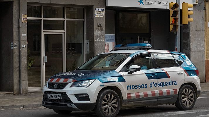 Telediario 2 - Prisión para los cinco hombres de Castelldefels que actuaban como la manada de Pamplona