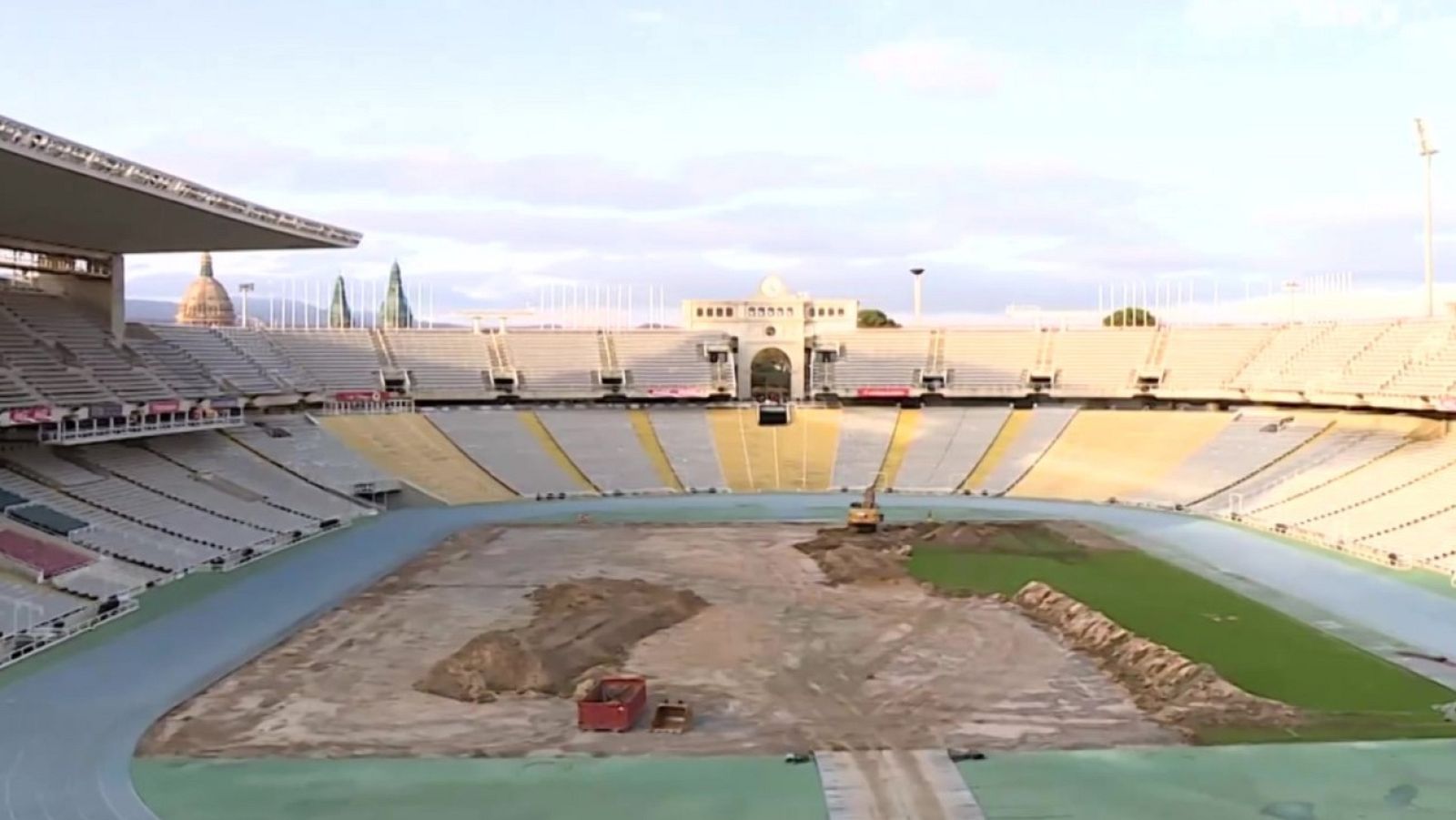 Comienzan las obras de Montjuic para acoger al Barça | Ver
