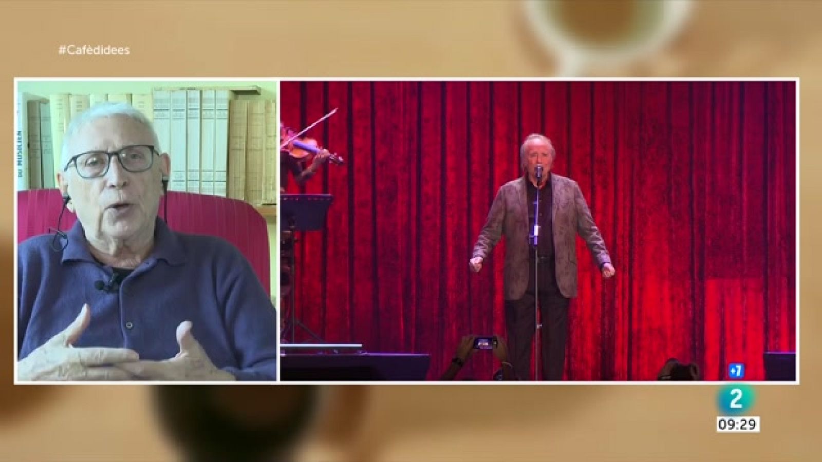 Raimon: "Amb Serrat hi ha una amistat forjada"