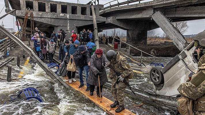 Telediario Fin de Semana - Se cumplen diez meses de la invasión rusa de Ucrania