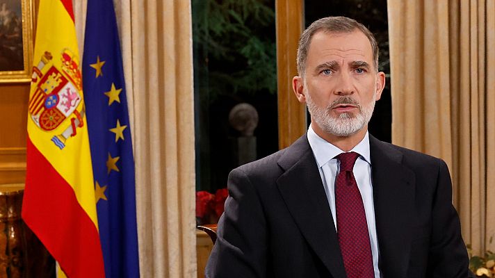 Especiales informativos - Felipe VI: "Hemos sido testigos de 10 meses de guerra que han causado un nivel de destrucción y ruina difíciles de imaginar"