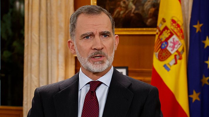 Telediario Fin de Semana - Felipe VI alerta de la "erosión" de las instituciones en su mensaje de Navidad y llama a la "reflexión"