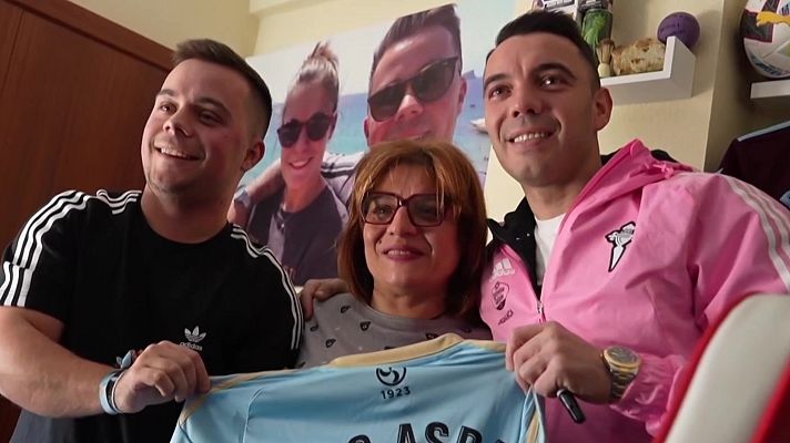 Telediario Fin de Semana - Iago Aspas hace realidad el sueño de Gabriel, uno de sus mayores fans