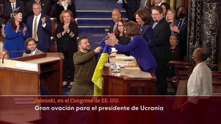 Parlamento - Zelenski en el Congreso de EE.UU.