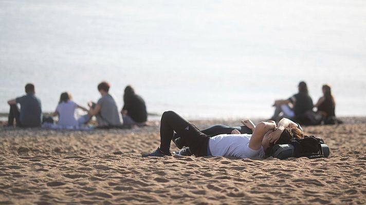 Telediario 1 - Diciembre bate récords de temperaturas