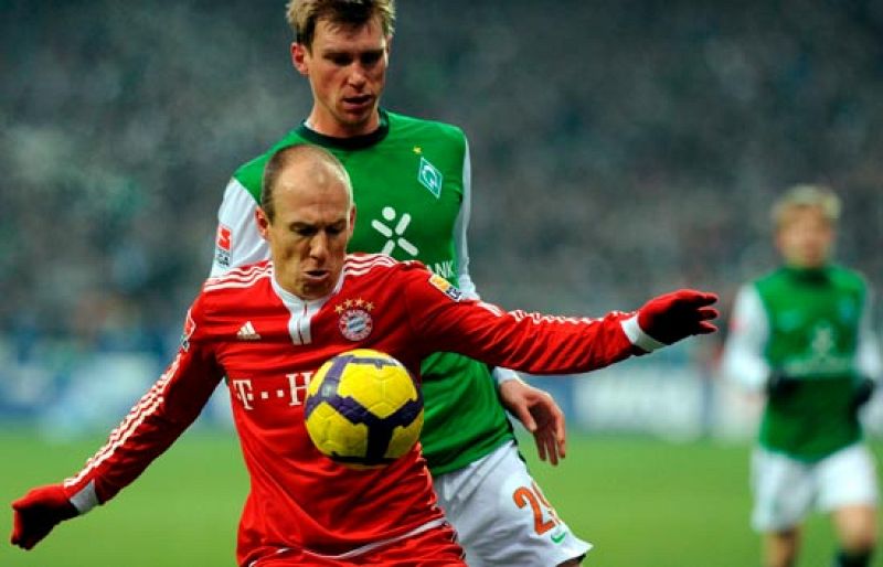Robben, decisivo para el Bayern