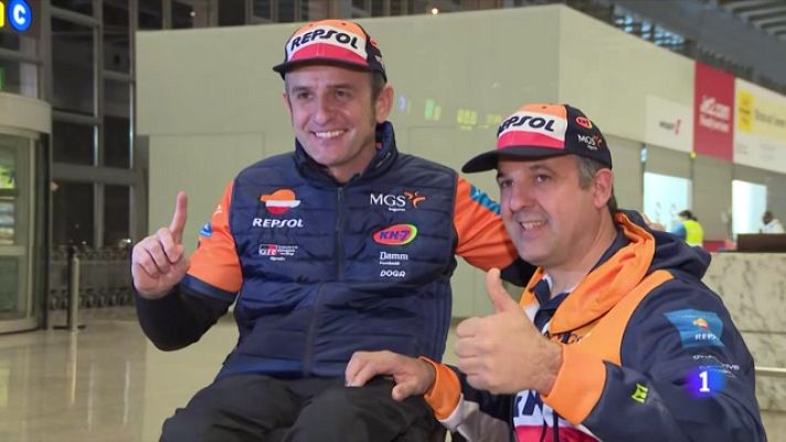 Telediario 2 - Dakar 2023 - Isidre Esteve y Laia Sanz esperan un rally más duro