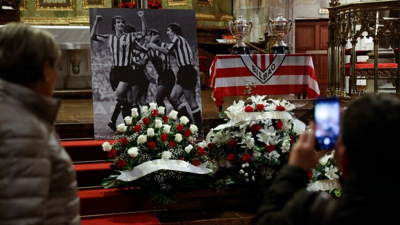 El Athletic Club da el último adiós a Txetxu Rojo | Ver
