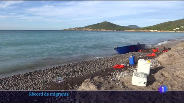 Informatiu Balear - Rècord de migrants