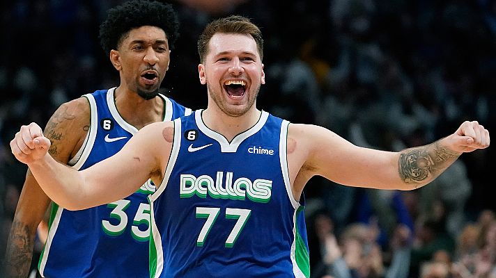 Telediario 1 - Luka Doncic firma un triple-doble para la historia en la NBA