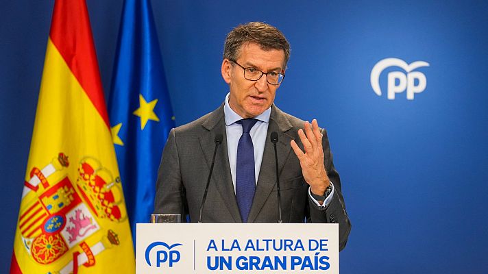 Informativo 24h - Feijóo propone "convertir" el cheque de 200 euros en una "devolución vía IRPF"
