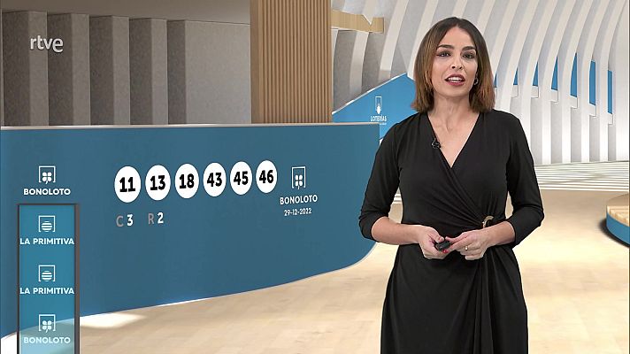 Loterías - Sorteo de la Lotería Nacional, Bonoloto, Primitiva y Jóker del 29/12/2022