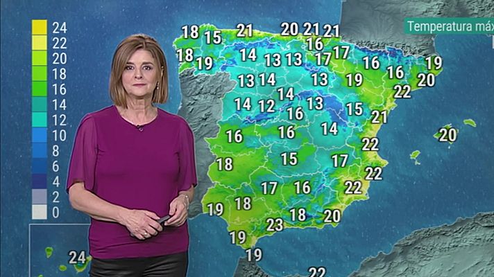 El tiempo - El tiempo: lluvias en el noroeste peninsular y Pirineos