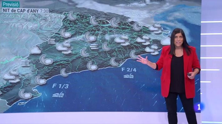 El temps - Cap d'any càlid i més fred per Reis