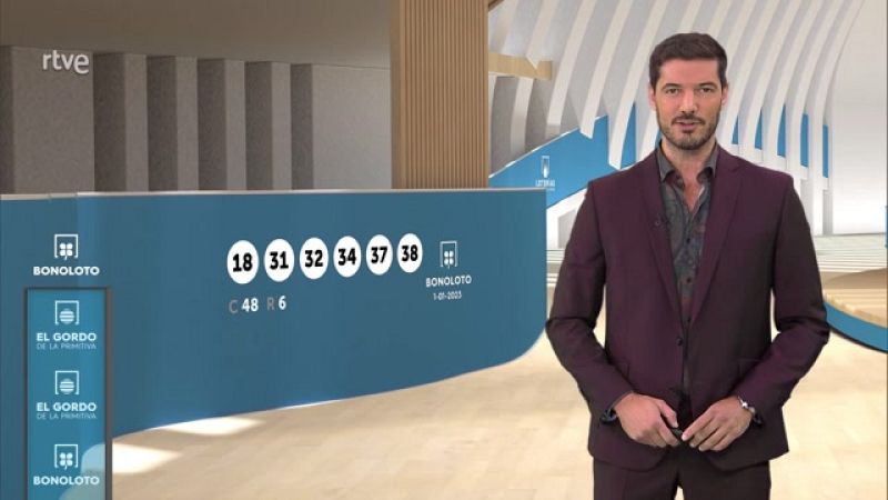 Sorteo de la Bonoloto y El Gordo de la Primitiva del 01/01/2023