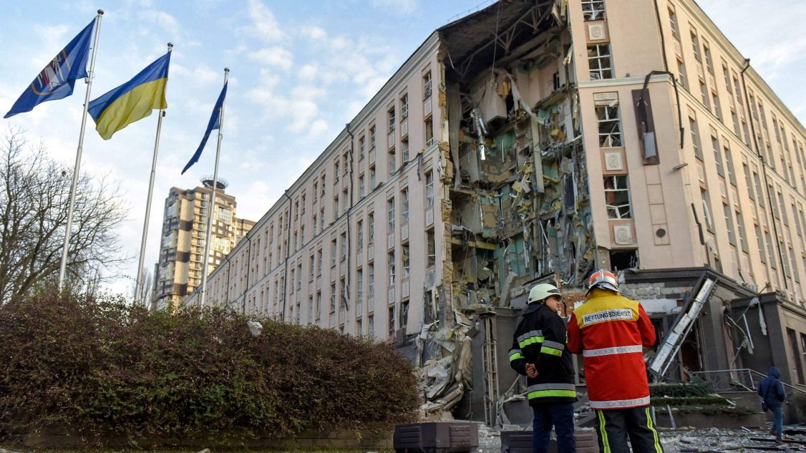 Rusia no cesa sus ataques en Año Nuevo y vuelve a bombardear infraestructuras