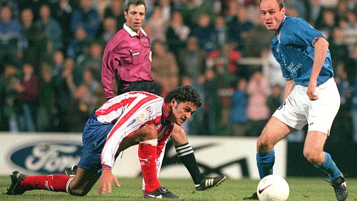 Telediario 1 - El Atlético vuelve a Oviedo 20 años después para la Copa