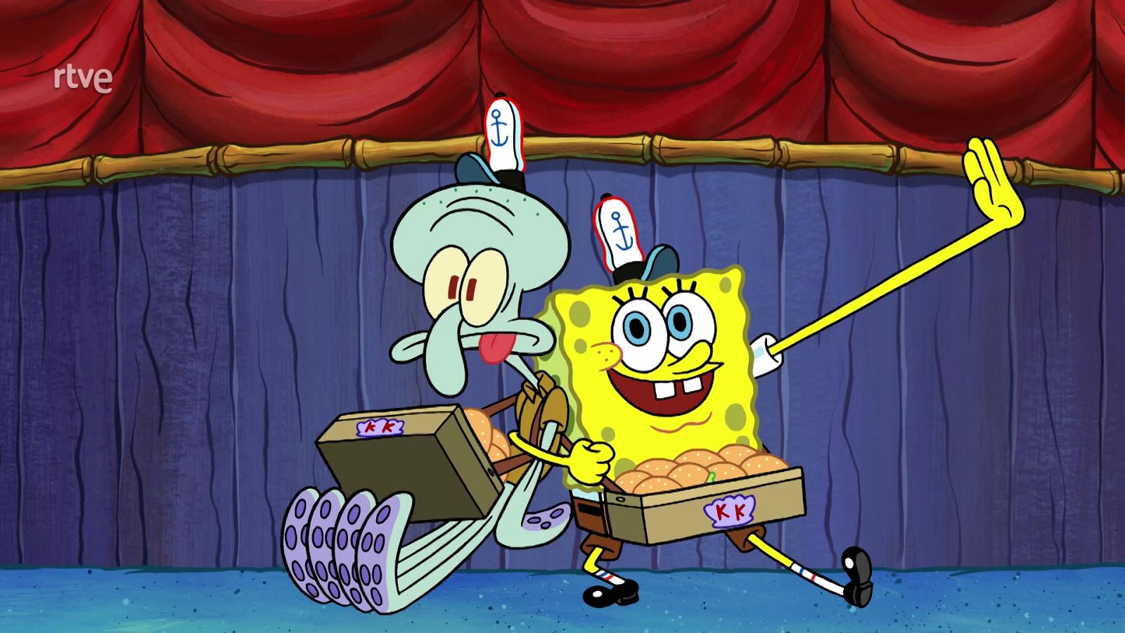 Puesto de Burguer-Cangreburguer - Bob Esponja | Ver