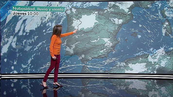 El tiempo - Nieblas, localmente persistentes, en la meseta Norte y zonas de los valles del Tajo y del Guadiana en Extremadura