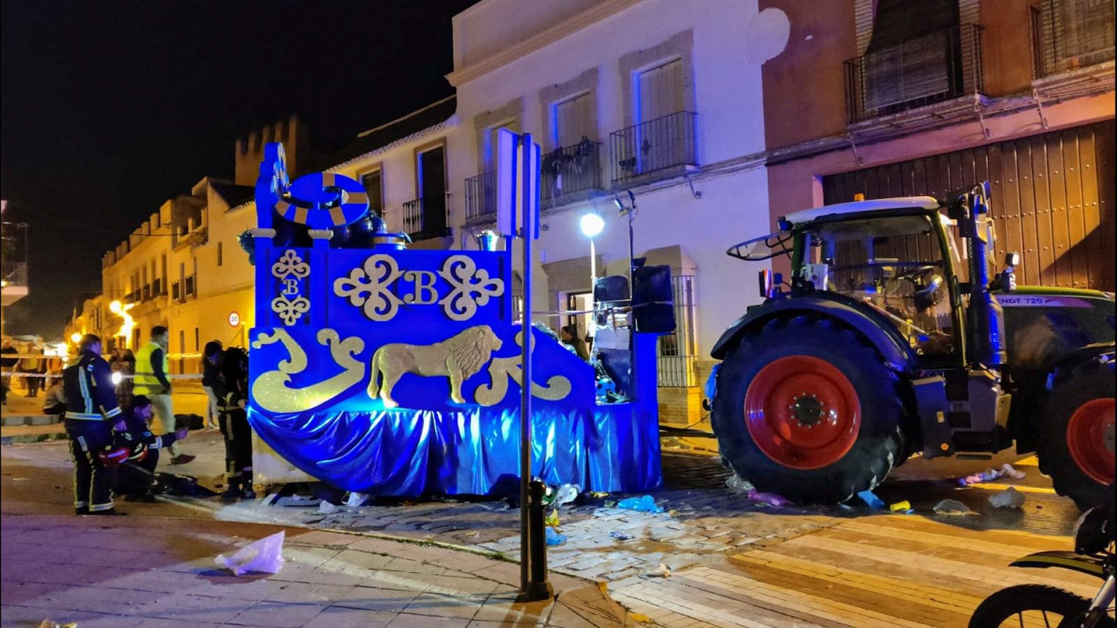 Tragedia en la cabalgata de Reyes de Marchena