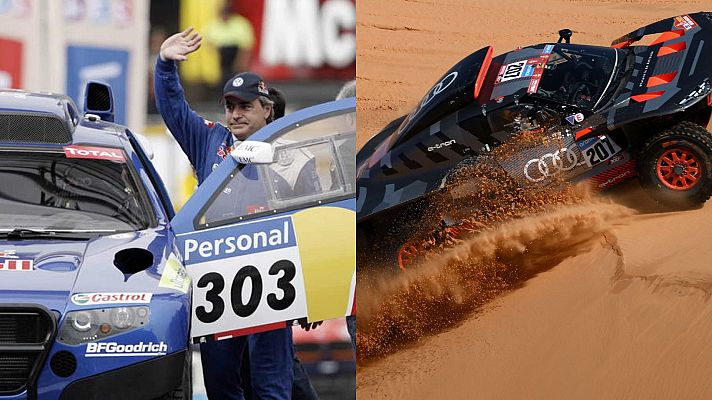 Telediario 1 - Carlos Sainz cumple 15 años en el Dakar con muchas luces y varias sombras