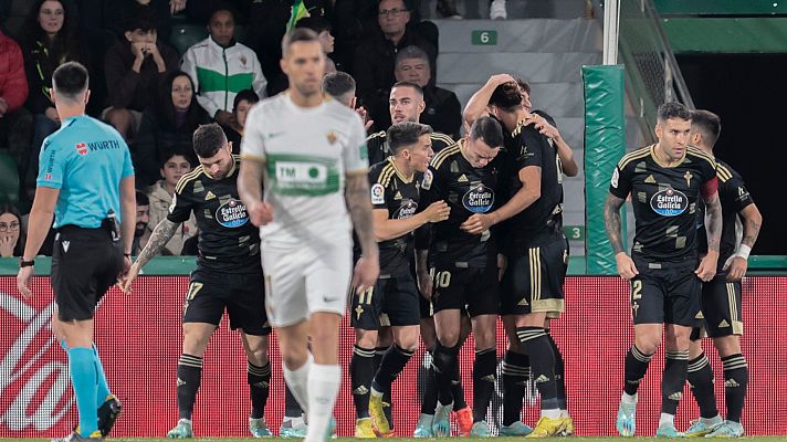 Resúmenes de LaLiga - Elche-Celta: resumen del partido, 16ª jornada