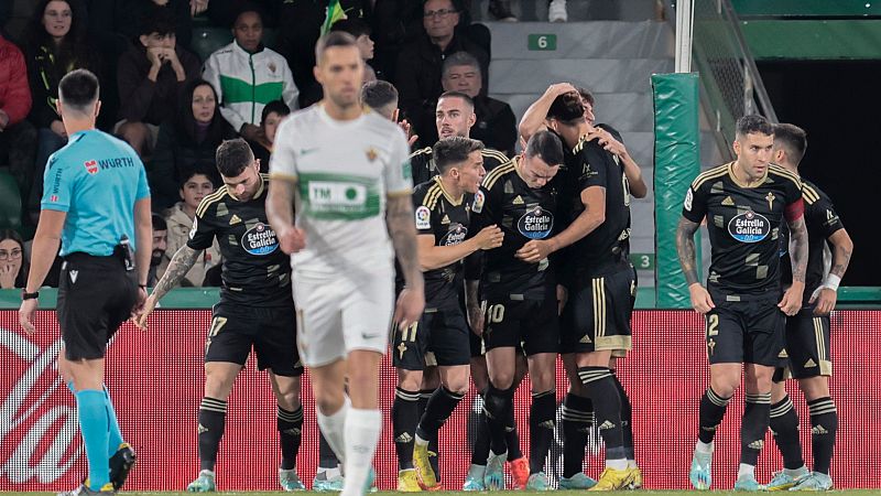 Elche-Celta: resumen del partido, 16ª jornada. Ver en RTVE Play