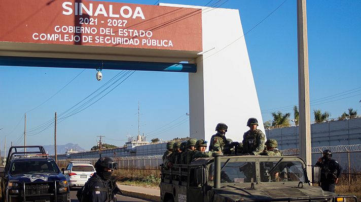 Telediario 2 - Al menos 30 muertos en el estado mexicano de Sinaloa tras la detención de un hijo del 'Chapo' Guzmán