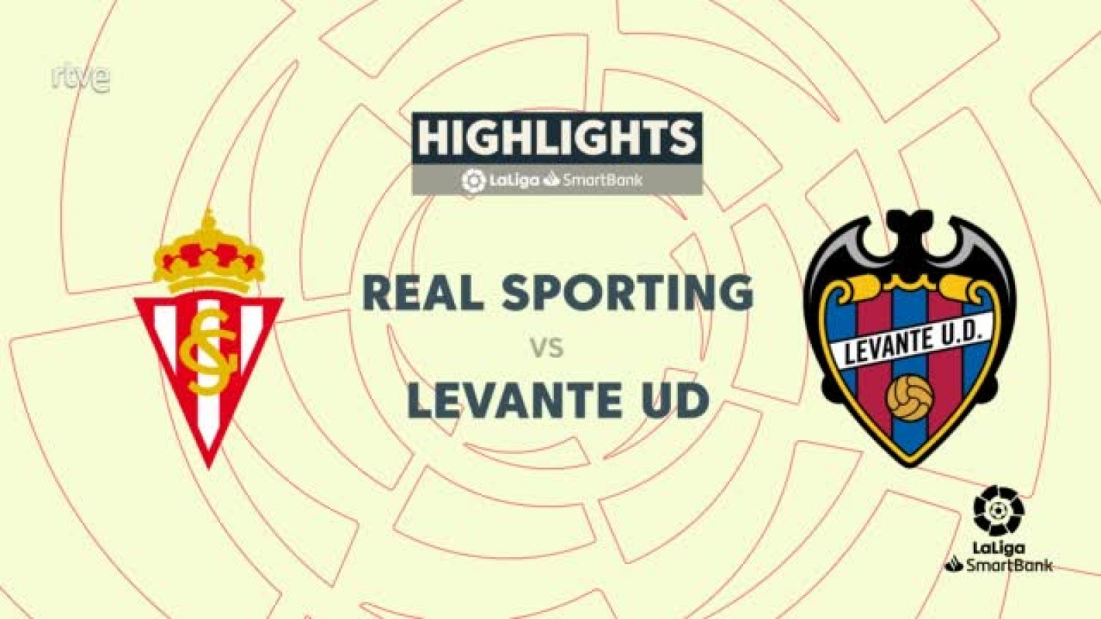 Sporting-Levante: resumen del partido, 22ª jornada. Ver en RTVE Play