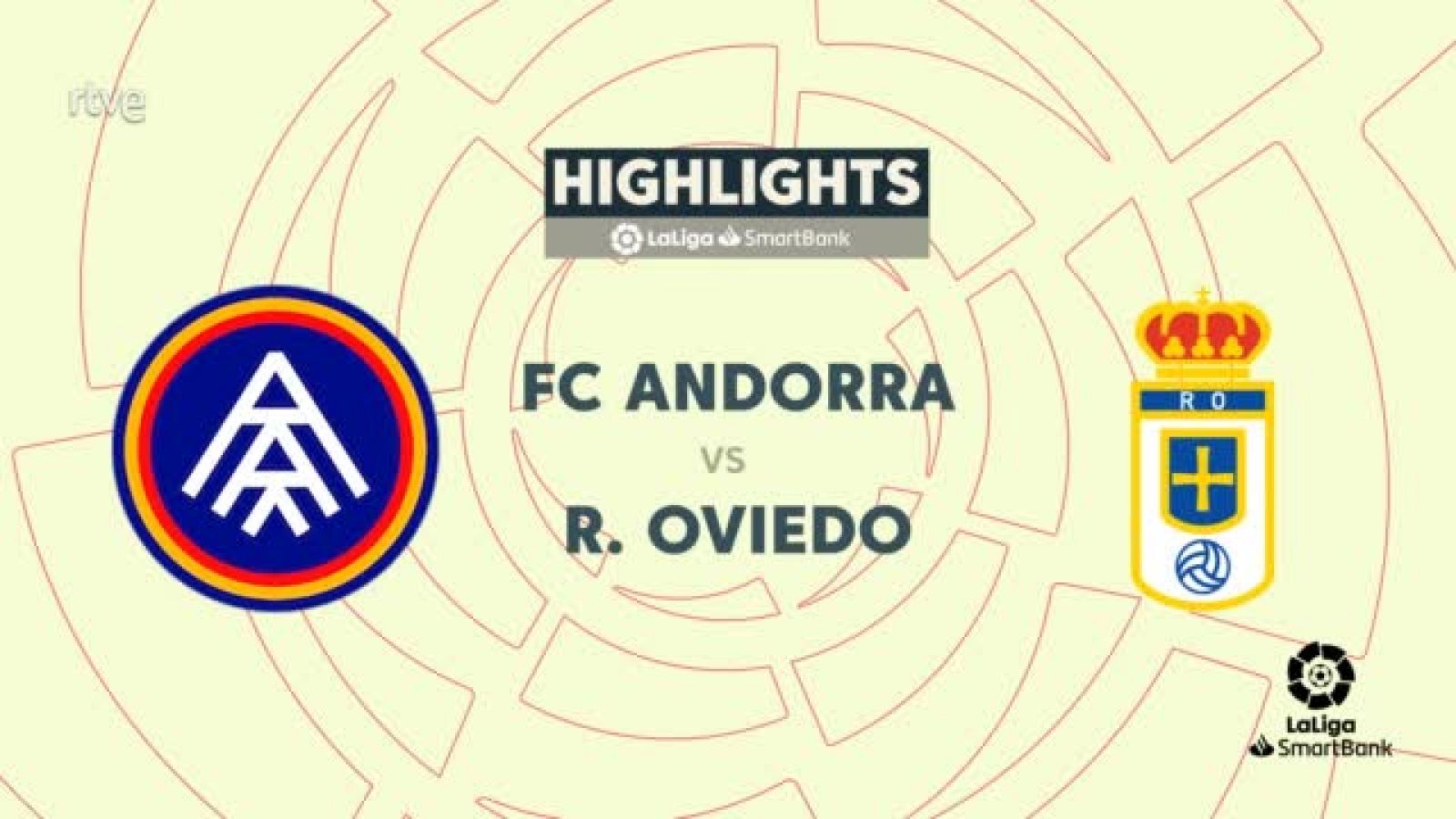 Andorra-Real Oviedo: resumen del partido, 22ª jornada. Ver en RTVE Play