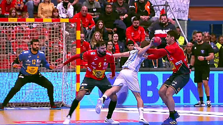 Balonmano - Torneo Internacional España masculino: España - Argentina