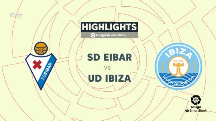 Resúmenes de LaLiga - Eibar - Ibiza: resumen del partido, 22ª jornada de Segunda