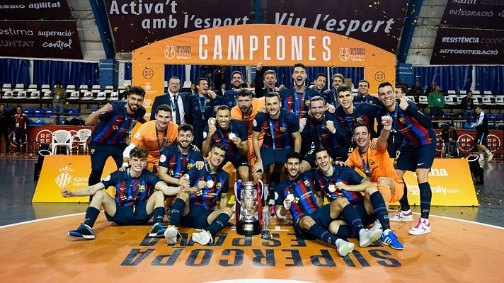 Fútbol Sala - El Barça conquista su cuarta Supercopa de España de fútbol sala