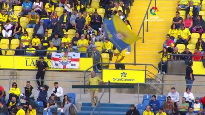 Resúmenes de LaLiga - Las Palmas - Racing: resumen del partido de la 22ª jornada