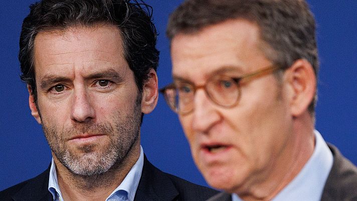 Telediario 1 - Borja Sémper vuelve a la política para ser el portavoz de campaña del PP para las elecciones de mayo